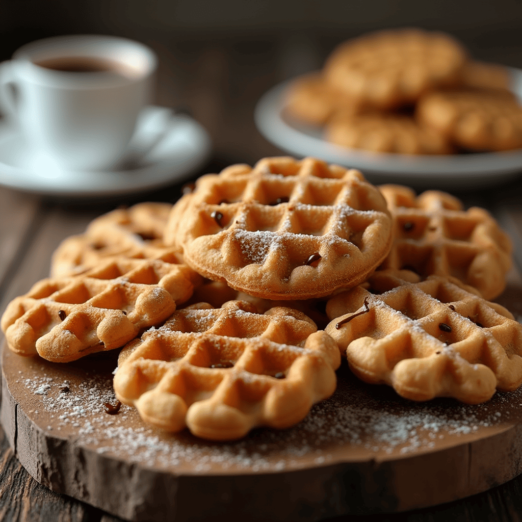 Waffle cookies 