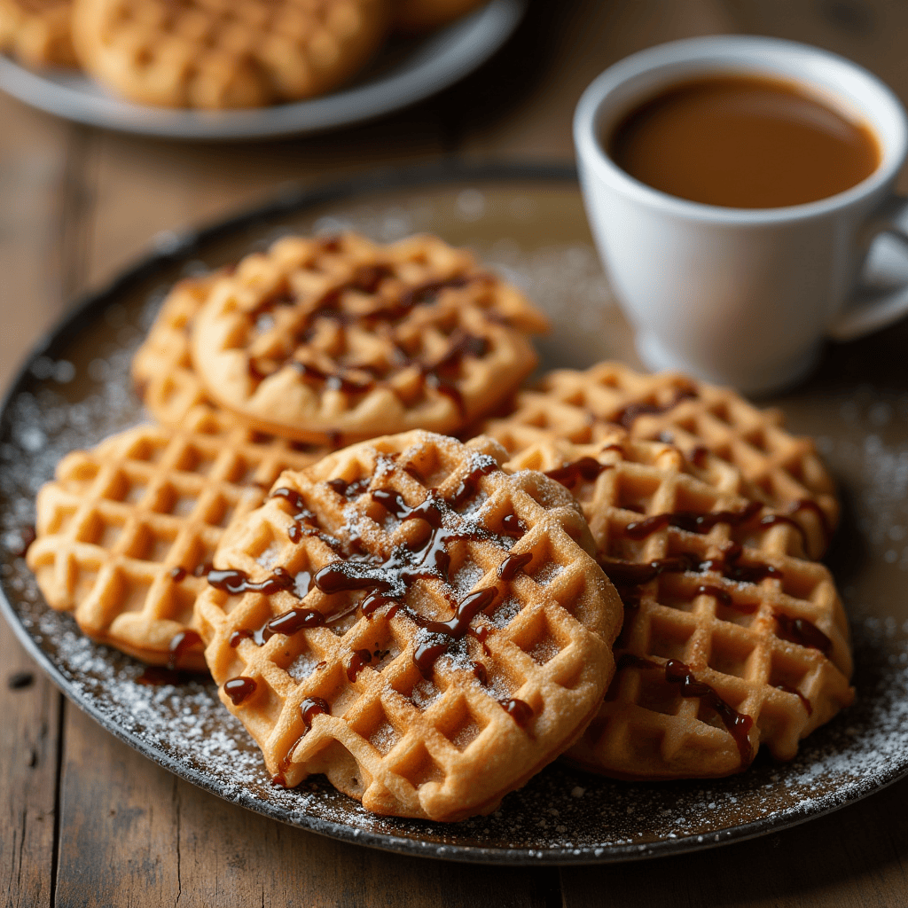 Waffle cookies 