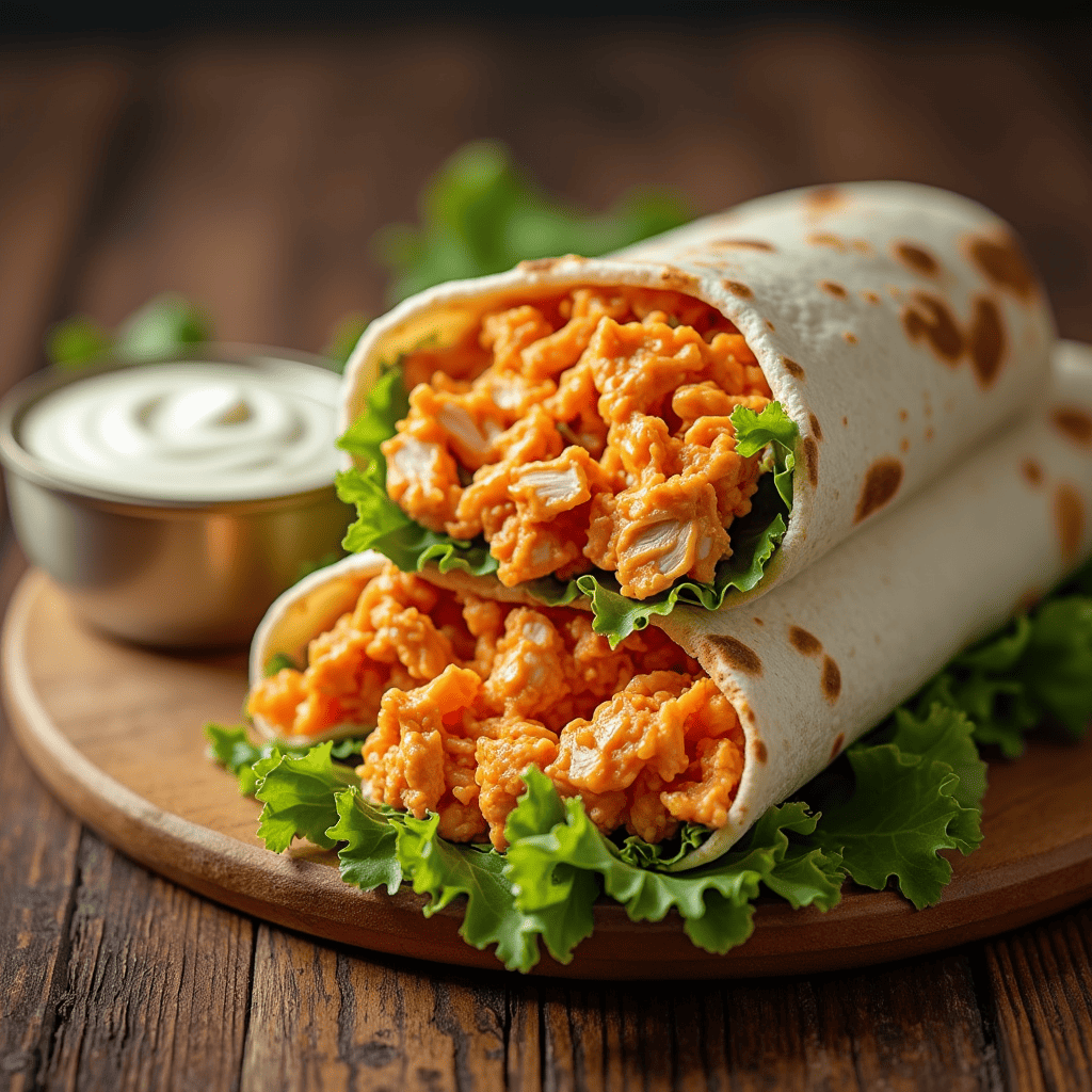 buffalo chicken wrap
